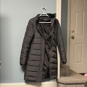 Express Women’s Black Puffer Coat